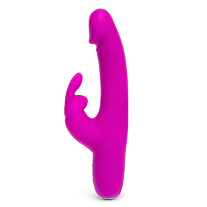 Happy Rabbit - Slimline Realistic USB-Oplaadbare Rabbit Vibrator Vrouwen Speeltjes