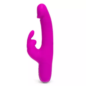 Happy Rabbit - Slimline Realistic USB-Oplaadbare Rabbit Vibrator Vrouwen Speeltjes