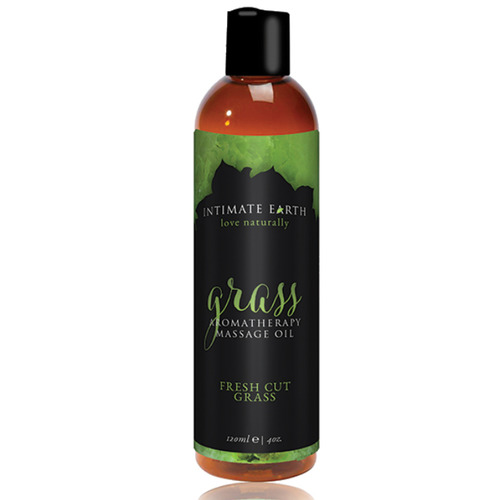 Intimate Earth - Massage Olie Gras 120 ml Intimate Earth - Massage Olie Gras 120 ml