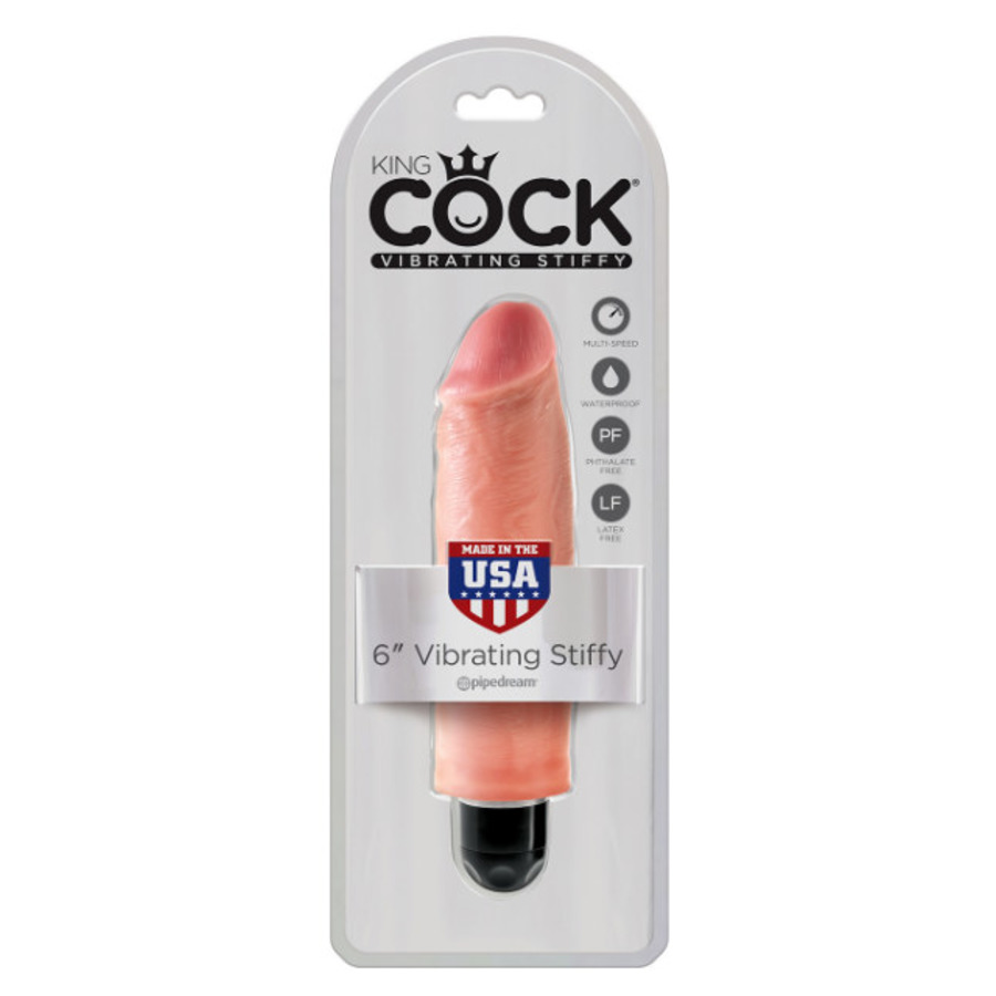 Pipedream - King Cock 18.5 cm Vibe Stiffy Vrouwen Speeltjes