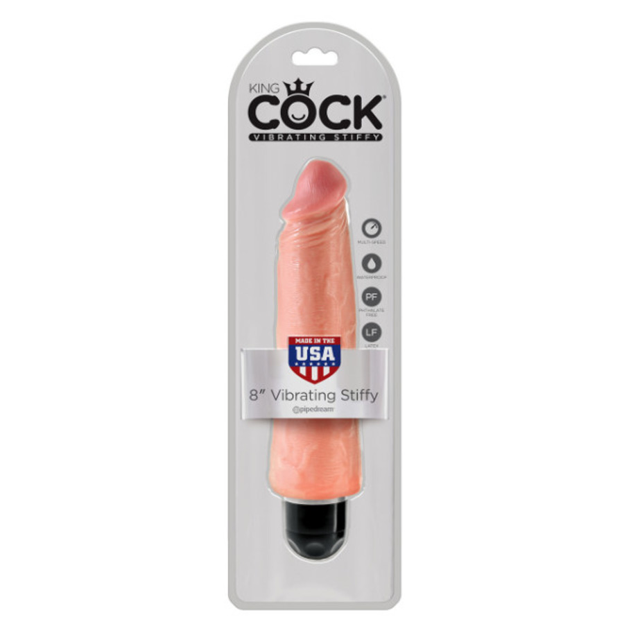 Pipedream - King Cock 8 Inch Vibe Stiffy  Toys for Her