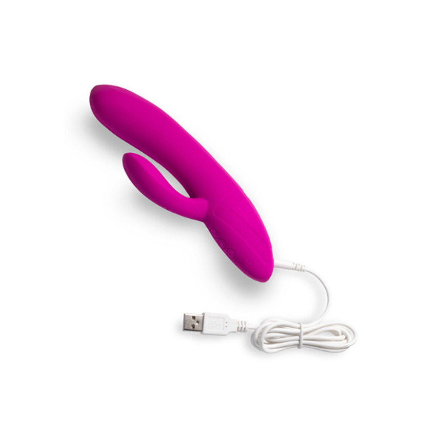 Laid - V.1 Silicone Rabbit Vibrator USB-Oplaadbaar Vrouwen Speeltjes