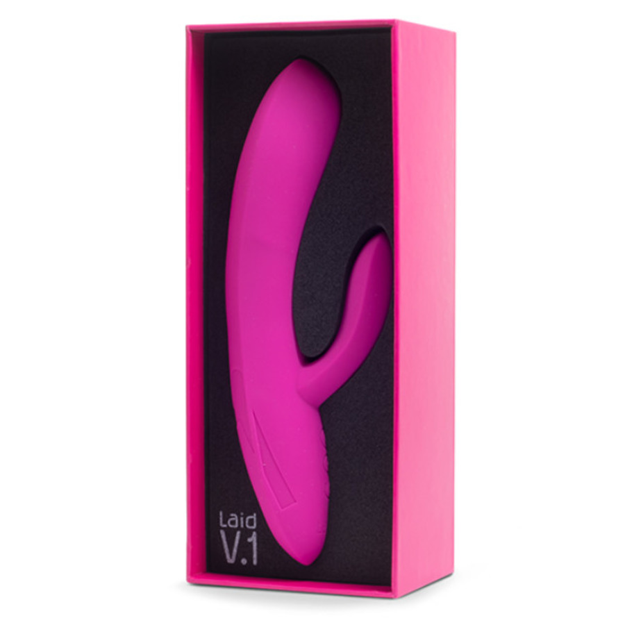 Laid - V.1 Silicone Rabbit Vibrator USB-Oplaadbaar Vrouwen Speeltjes