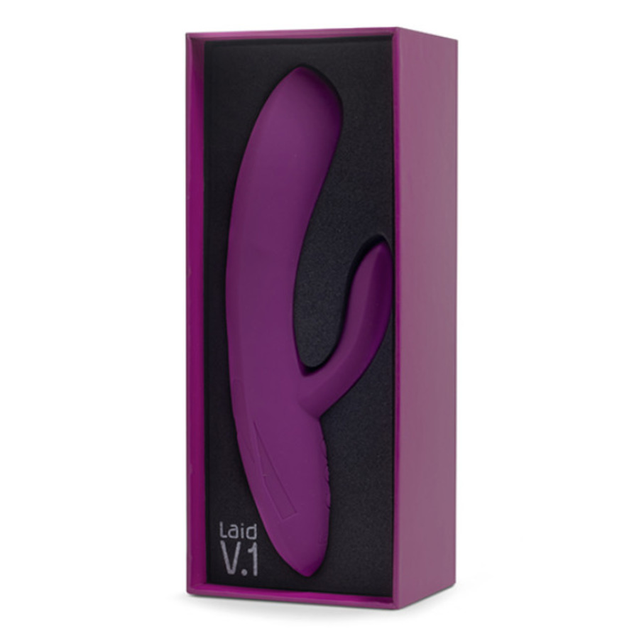 Laid - V.1 Silicone Rabbit Vibrator USB-Oplaadbaar Vrouwen Speeltjes