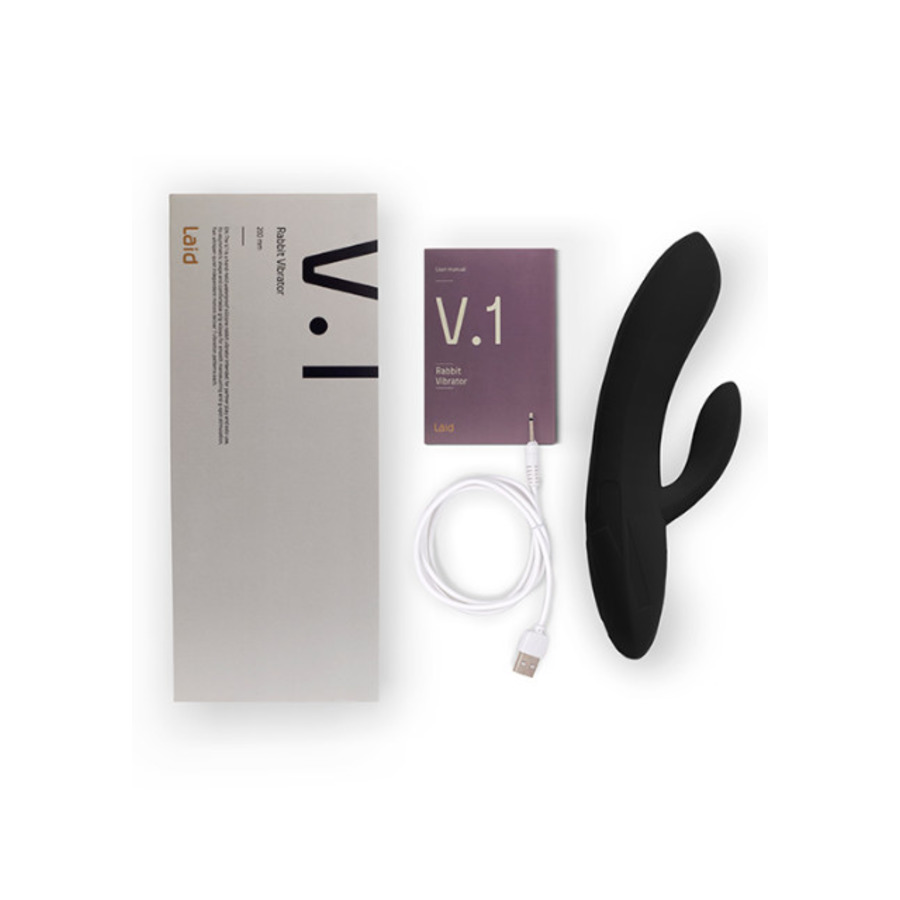 Laid - V.1 Silicone Rabbit Vibrator USB-Oplaadbaar Vrouwen Speeltjes