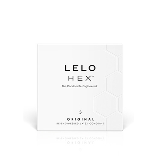 LELO - Hex Condooms Original 3 Pack