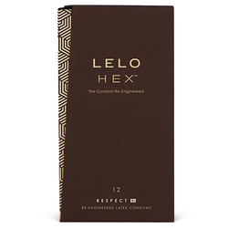 Lelo - Hex Condoms Respect XL 12 Pack Lelo - Hex Condoms Respect XL 12 Pack Accessoires