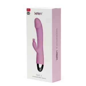 Leten - Faye 3 USB-Oplaadbare Rabbit Vibrator Vrouwen Speeltjes