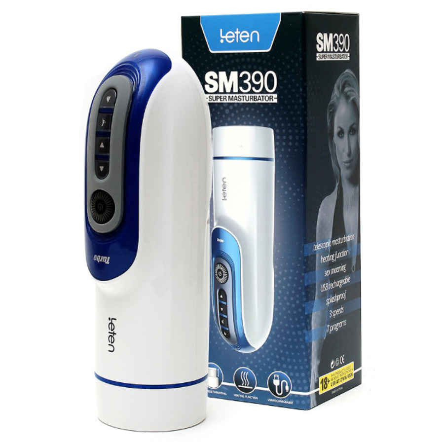 Leten - SM390 Moaning & Verwarmende Super Masturbator Mannen Speeltjes