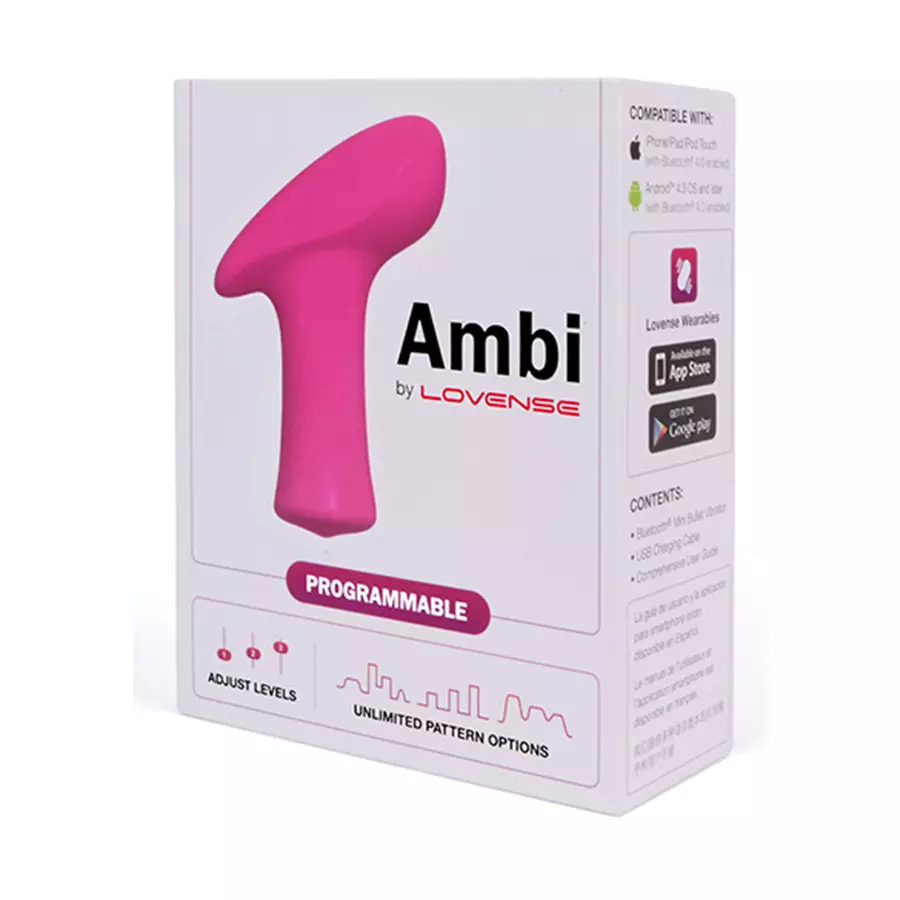 Lovense - Ambi Programmable Clitoral Vibrator Toys for Her