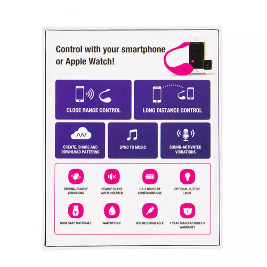 Lovense - Lush 2.0 Smartphone Bullet Vibrator Vrouwen Speeltjes