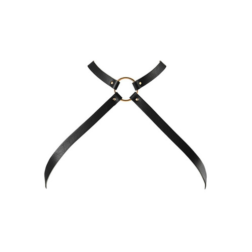 Bijoux Indiscrets - Maze Chest Thin Harnas Zwart