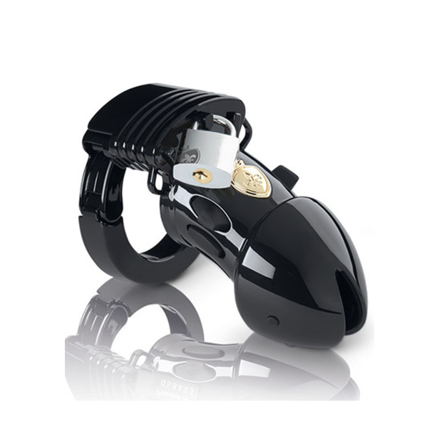 Mystim - Pubic Enemy No 1 Cock Cage Black Edition S&M
