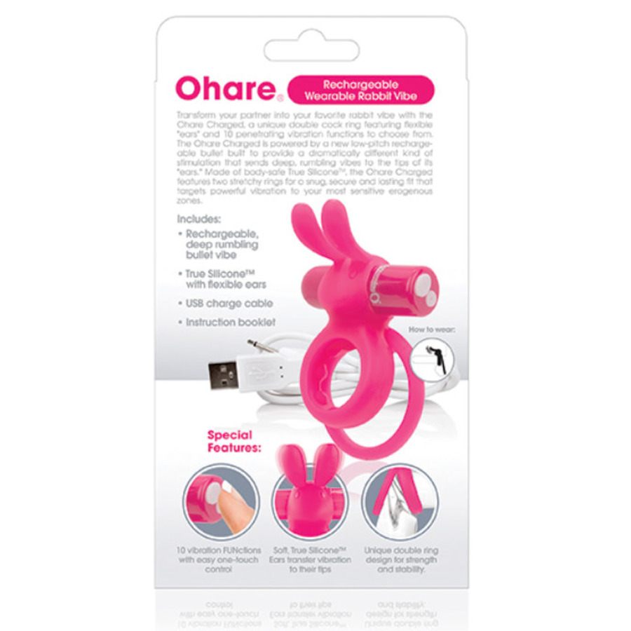 Screaming O - Charge Ohare Rabbit Vibe Mannen Speeltjes