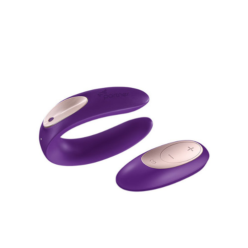 Satisfyer - Partner Plus Duale Stellen Vibrator Met Afstandbediening Satisfyer - Partner Plus Duale Stellen Vibrator Met Afstandbediening