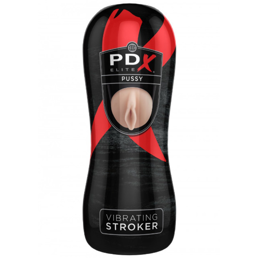 Pipedream - PDX Elite Vibrating Stroker Pussy Male Sextoys