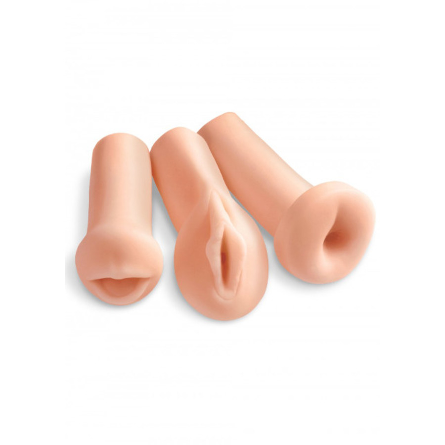 Pipedream Extreme - All 3 Holes Male Sextoys