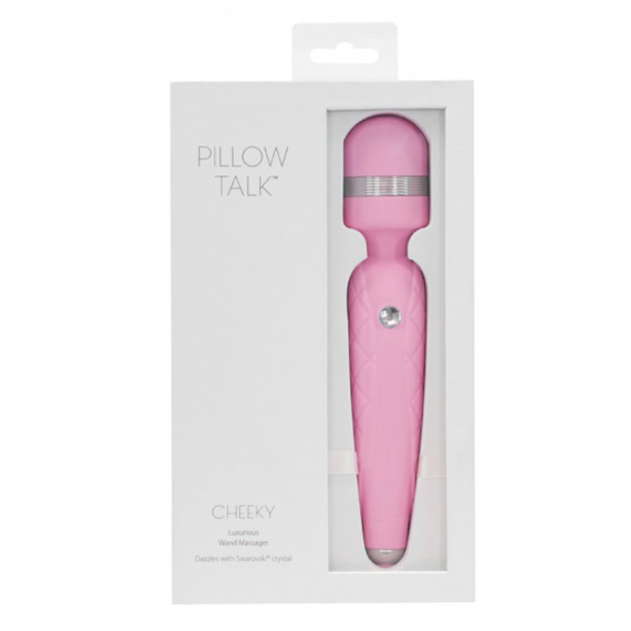 Pillow Talk - Cheeky USB-Oplaadbare Wand Massager Vrouwen Speeltjes