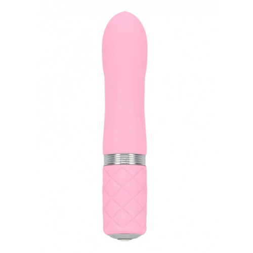 Pillow Talk - Flirty USB-Oplaadbare Mini Massager Lichtroze afbeelding