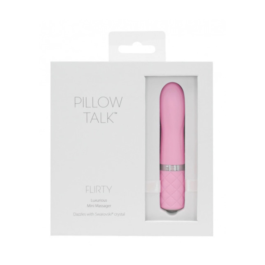 Pillow Talk - Flirty USB-Oplaadbare Mini Massager Vrouwen Speeltjes