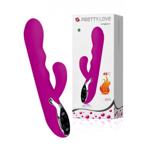 Pretty Love - Crazy II Verwarmende Duale Vibrator Vrouwen Speeltjes