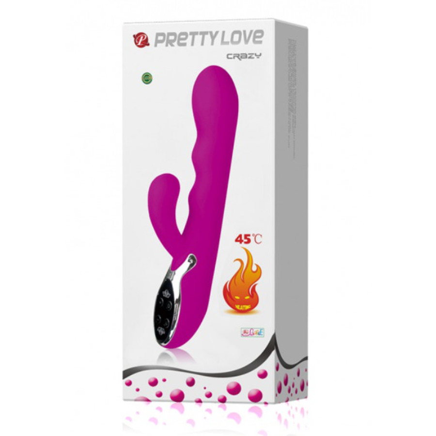 Pretty Love - Crazy II Verwarmende Duale Vibrator Vrouwen Speeltjes