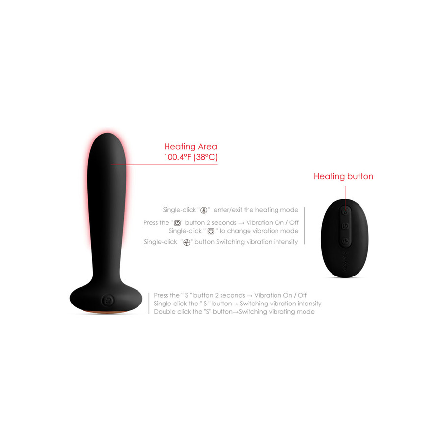 Svakom - Primo Heating Butt Plug Anal Toys