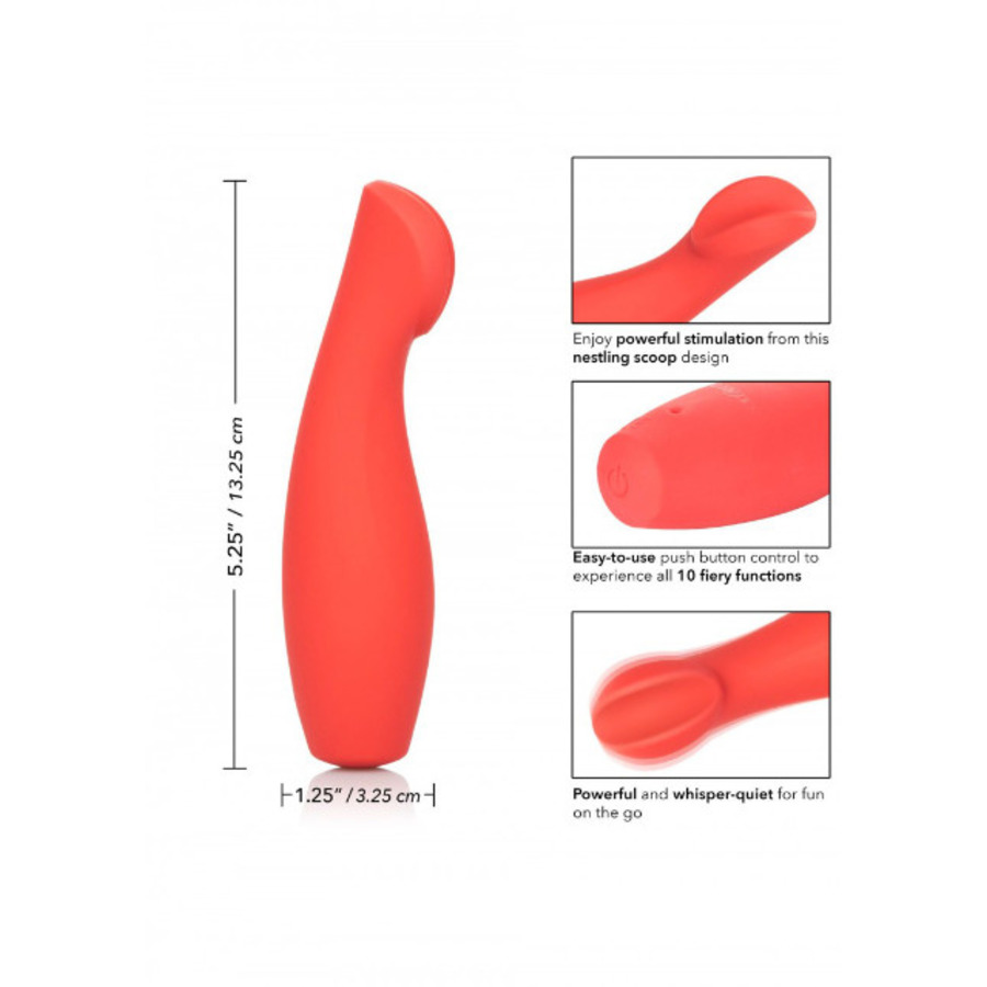 CalExotics - Red Hot Ignite Clitoris Stimulator Vrouwen Speeltjes