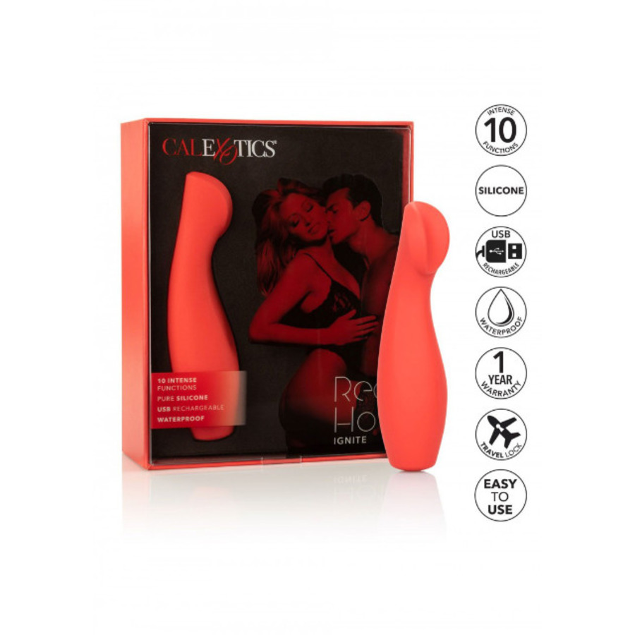 CalExotics - Red Hot Ignite Clitoris Stimulator Vrouwen Speeltjes