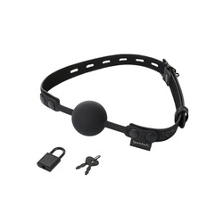 Sportsheets - Sincerely Locking Lace Silicone Ball Gag Sportsheets - Sincerely Locking Lace Silicone Ball Gag S&M