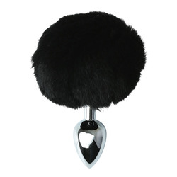 Sportsheets - Sincerely Metal Bunny Butt Plug Black Sportsheets - Sincerely Metal Bunny Butt Plug Black Anal Toys
