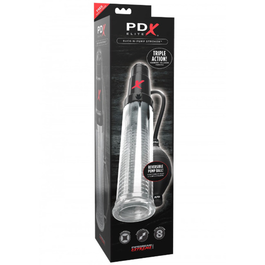 Pipedream - PDX Elite Suck-N-Pump Stroker Male Sextoys