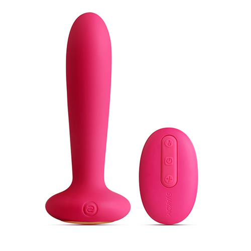 Svakom - Primo Verwarmende Vibrerende Buttplug Roze