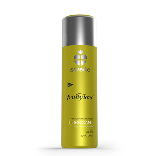 Swede - Fruity Love Glijmiddel Vanille Gouden Peer 50 ml Swede - Fruity Love Glijmiddel Vanille Gouden Peer 50 ml
