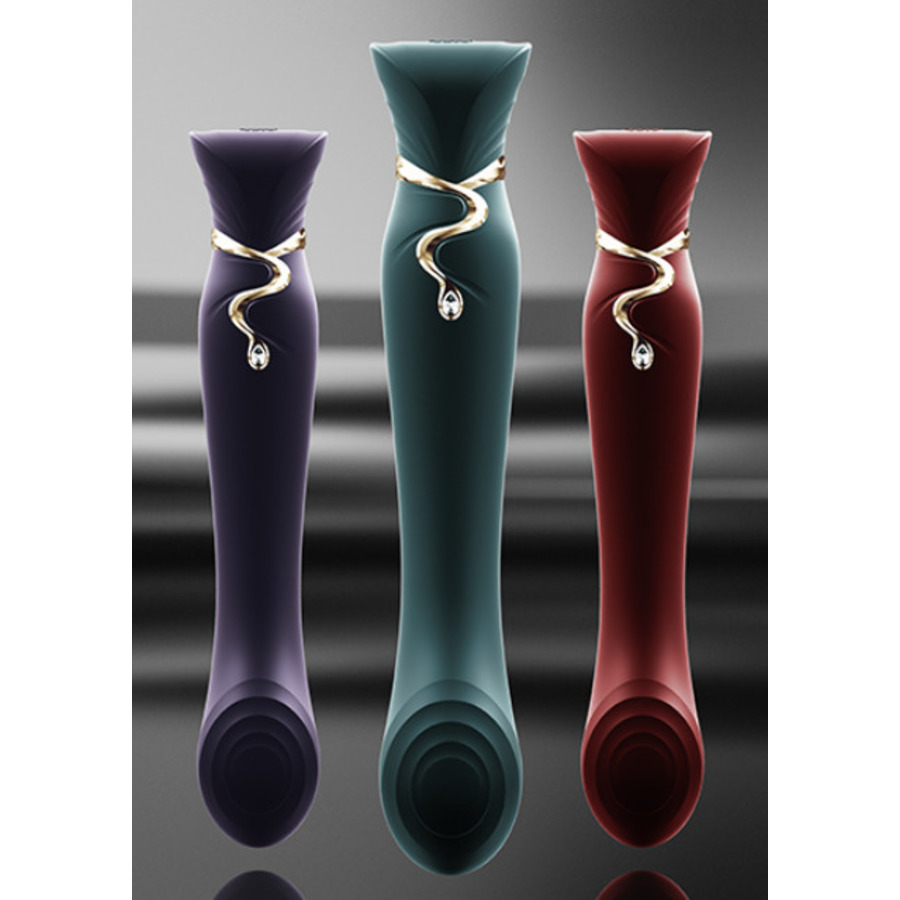 Zalo - Queen Set G-spot PulseWave Vibrator Met Suction Sleeve Vrouwen Speeltjes