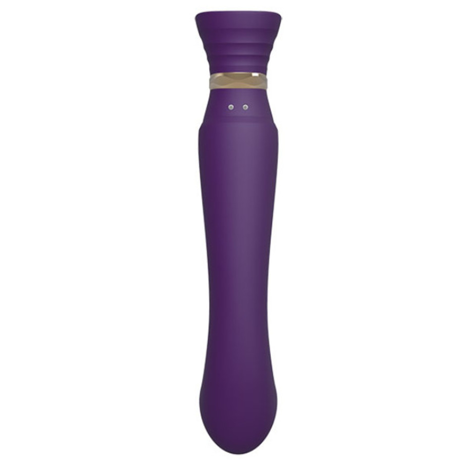 Zalo - Queen Set G-spot PulseWave Vibrator Met Suction Sleeve Vrouwen Speeltjes