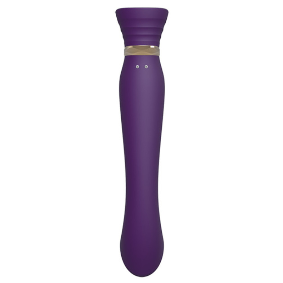 Zalo - Queen Set G-spot PulseWave Vibrator Met Suction Sleeve Vrouwen Speeltjes