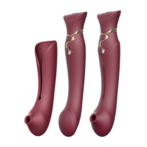 Zalo - Queen Set G-spot PulseWave Vibrator Met Suction Sleeve Vrouwen Speeltjes