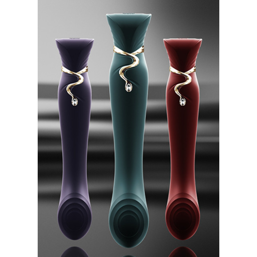 Zalo - Queen Set G-spot PulseWave Vibrator Met Suction Sleeve Vrouwen Speeltjes