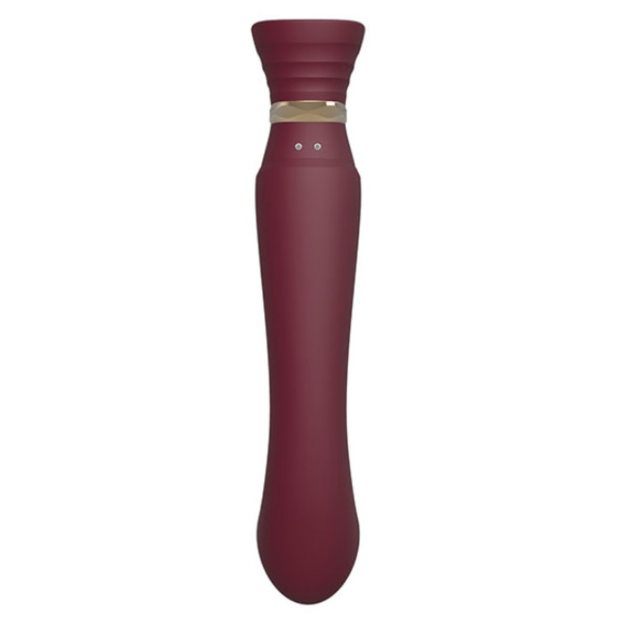 Zalo - Queen Set G-spot PulseWave Vibrator Met Suction Sleeve Vrouwen Speeltjes