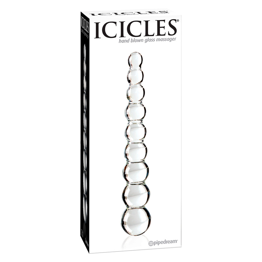 Icicles - No.2 Hand Blown Glass Dildo Toys for Her