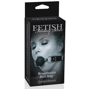 FF Grey - Breathable Ball Gag SM