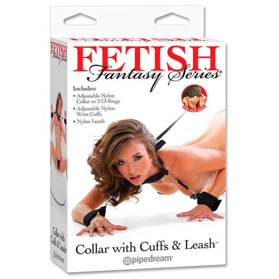 Fetish Fantasy - Collar with Cuffs and Leash SM