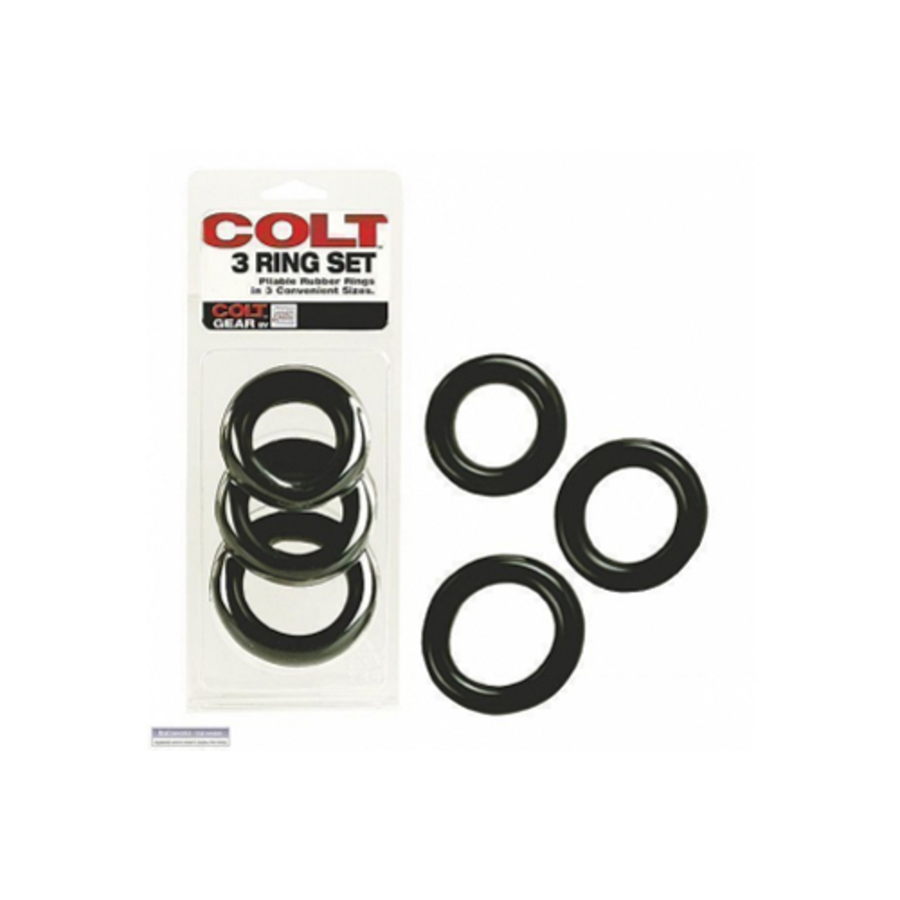 Colt - 3Pc Cockring Set Toys for Him