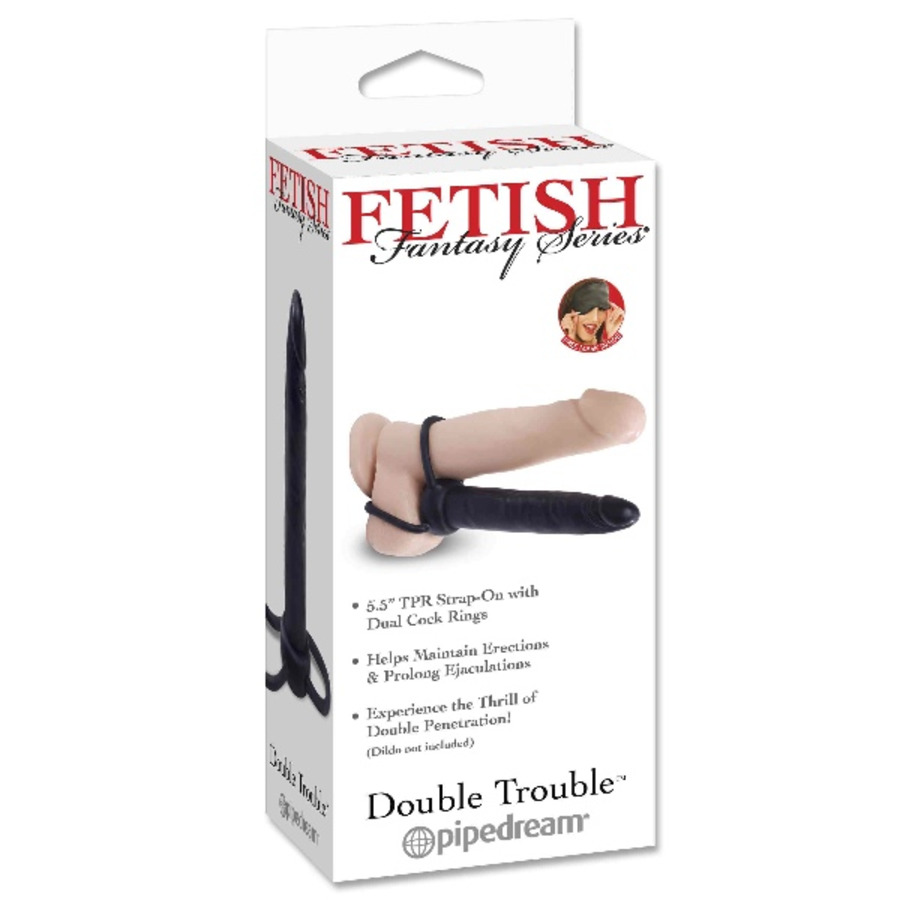 Fetish Fantasy - Double Trouble Strapon Toys for Him