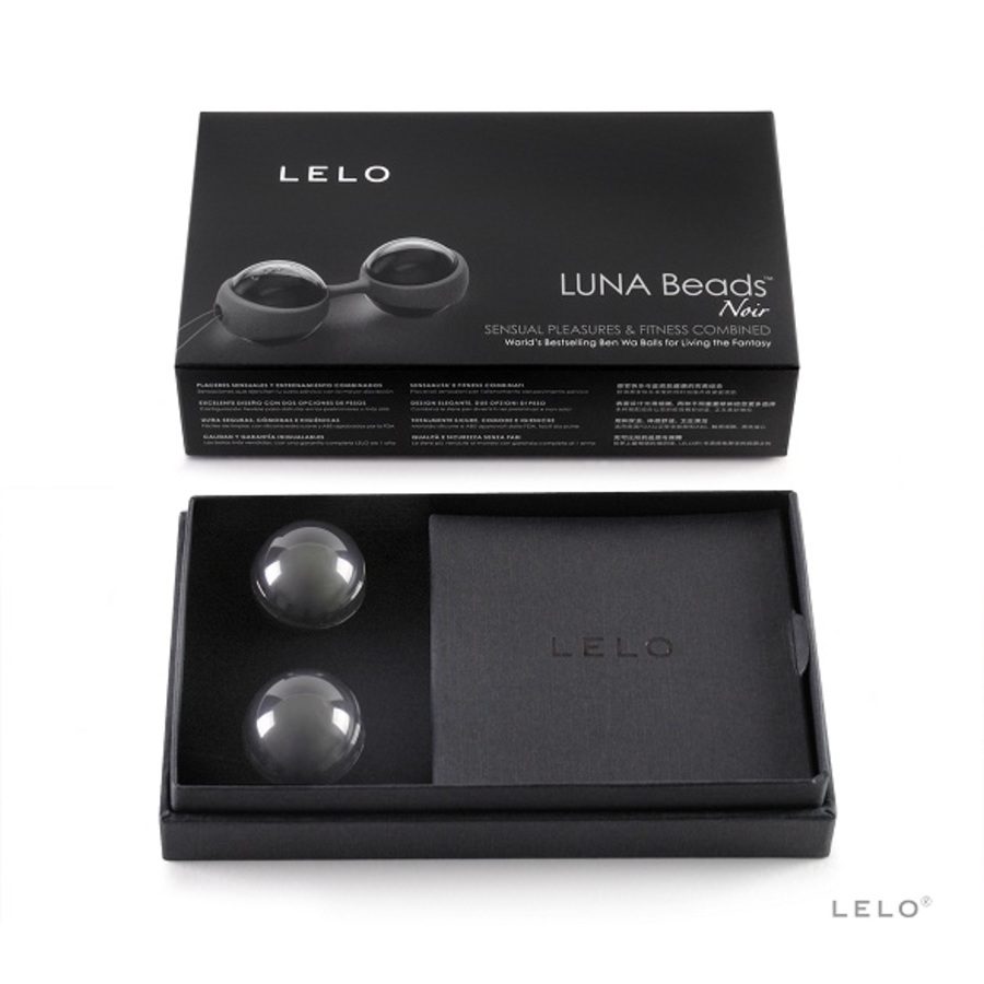 Lelo - Luna Vaginale Balletjes Zwart Vrouwen Speeltjes