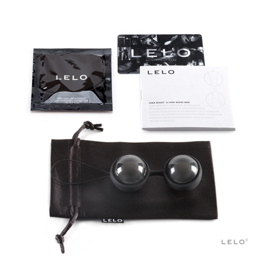 Lelo - Luna Vaginale Balletjes Zwart Vrouwen Speeltjes