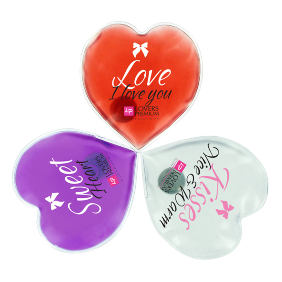 LoversPremium - Hot Massage Hearts (3 pcs) Accessoires