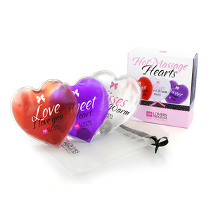 LoversPremium - Hot Massage Hearts (3 pcs) Accessoires