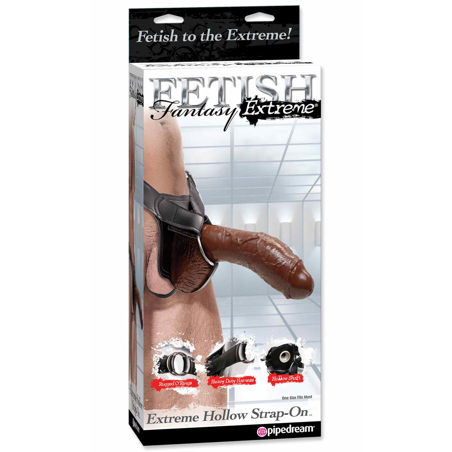 FF Extreme - Hollow Strap On 25 cm Toys for Him